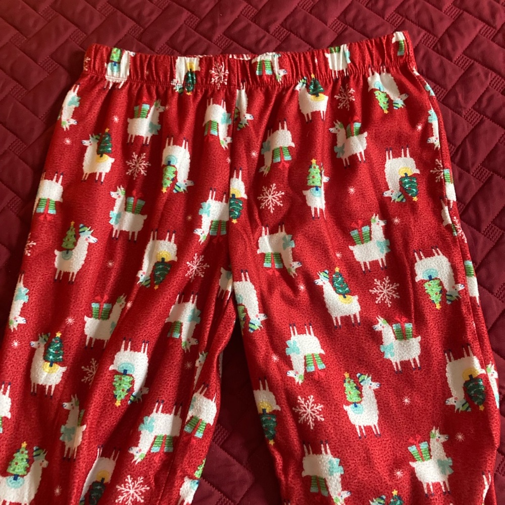 Christmas Llama Jogger Pajama Pants 🎄🦙